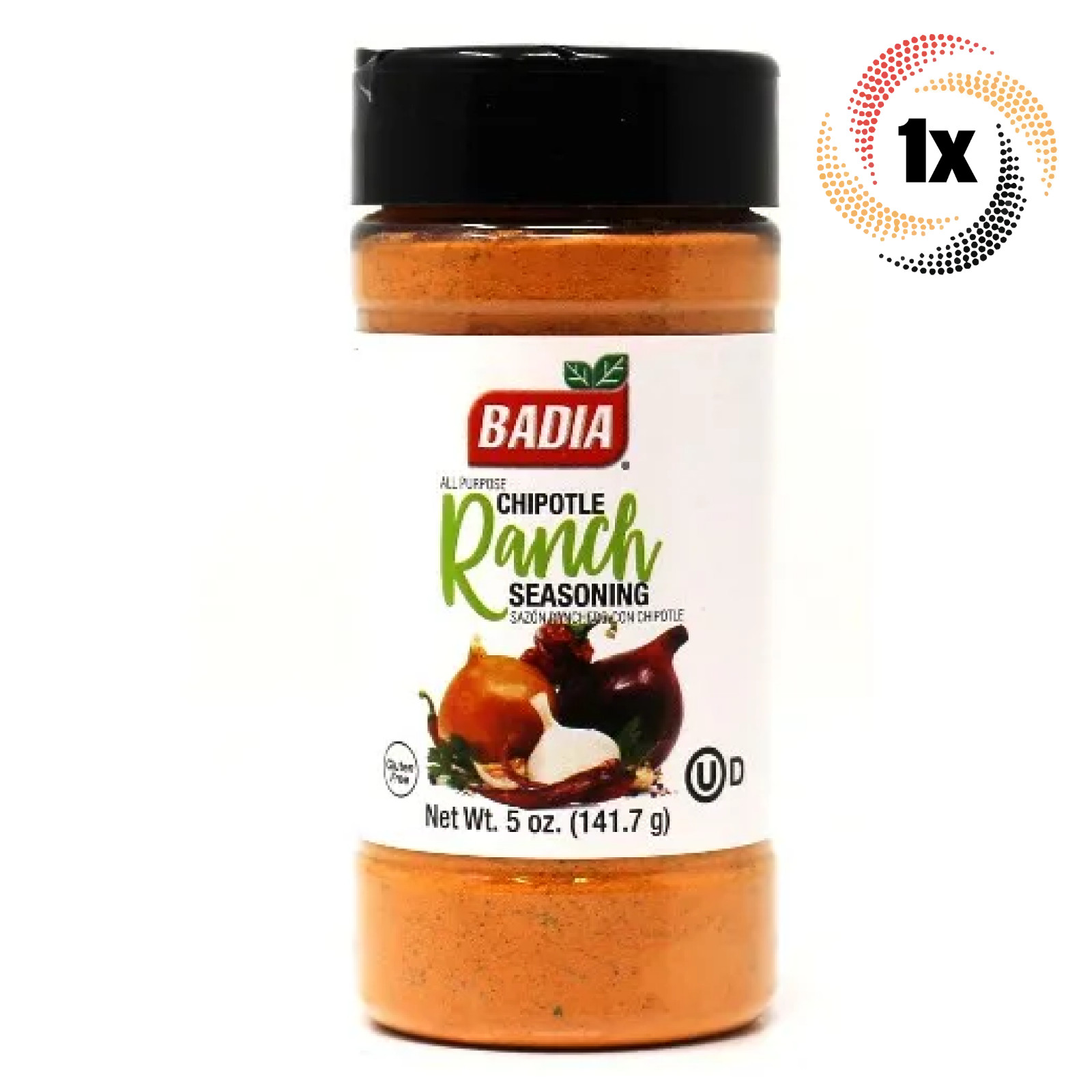 1x Shaker Badia All Purpose Chipotle Ranch Seasoning | 5oz | Gluten Free