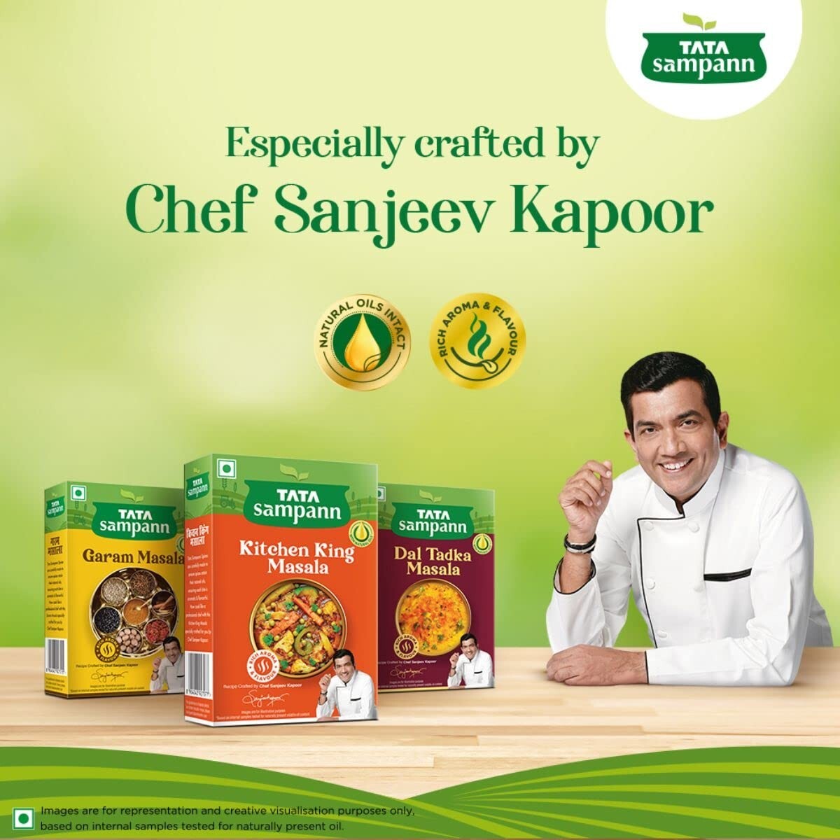 Tata Sampann Kitchen King Masala with Natural Oils 100g, Free Ship