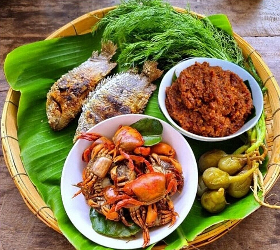 10 x 100g Thai Plara-Bong Fermented Spicy Pickled Fish Chili Paste Halal