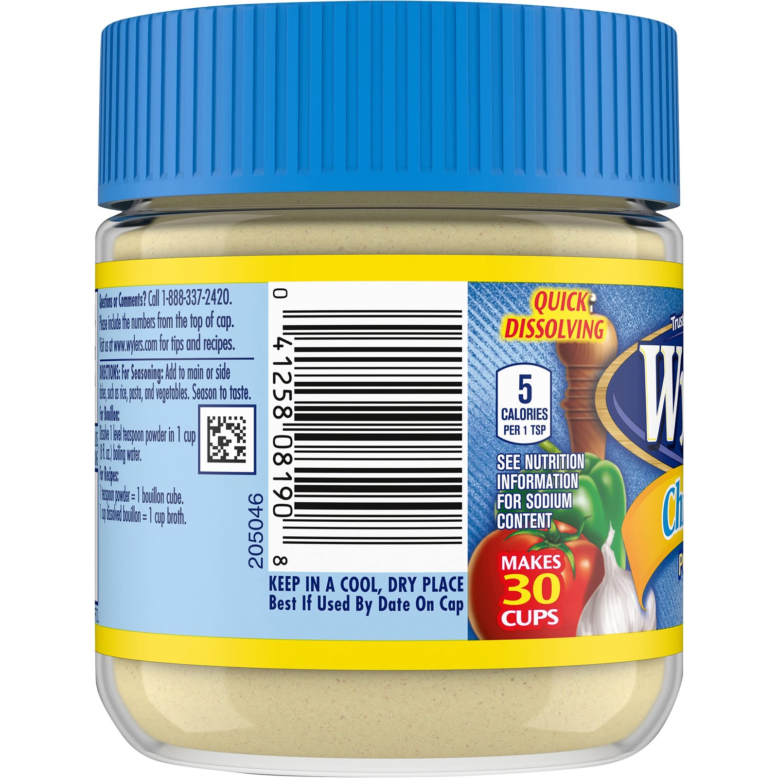 Wyler’s Instant Bouillon Chicken Flavored Powder (3.75 3.75 Ounce (Pack of 1)