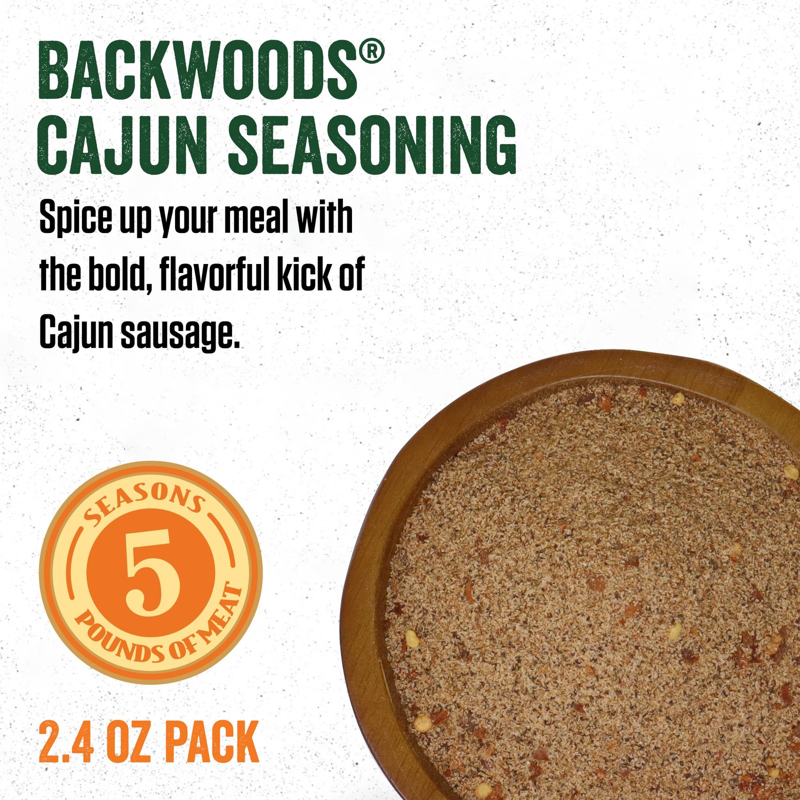 LEM Backwoods Cajun Seasoning with Cure Packet