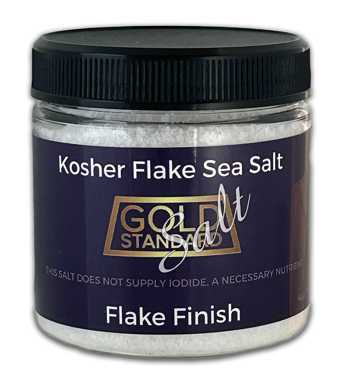Kosher Flake Sea Salt, finishing salt – 4oz. Jar