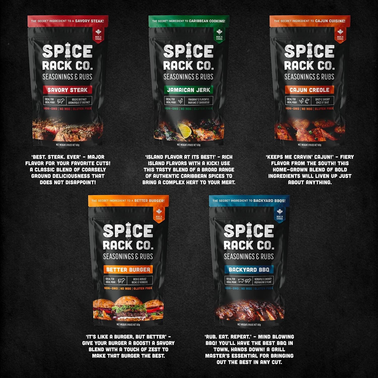 BBQ Seasonings And Rubs – Smoking & Grilling Spices and Seasonings Sets, Gril…