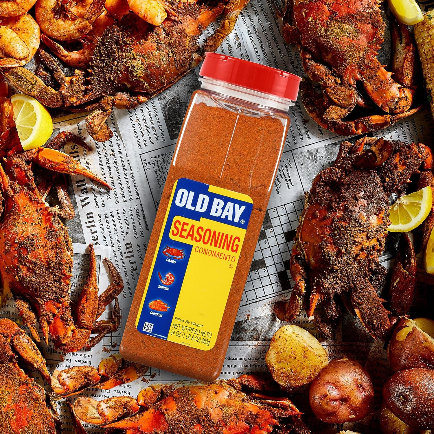 Seasoning, 24 Oz – One 24 Ounce Container of All-Purpose Seasoning