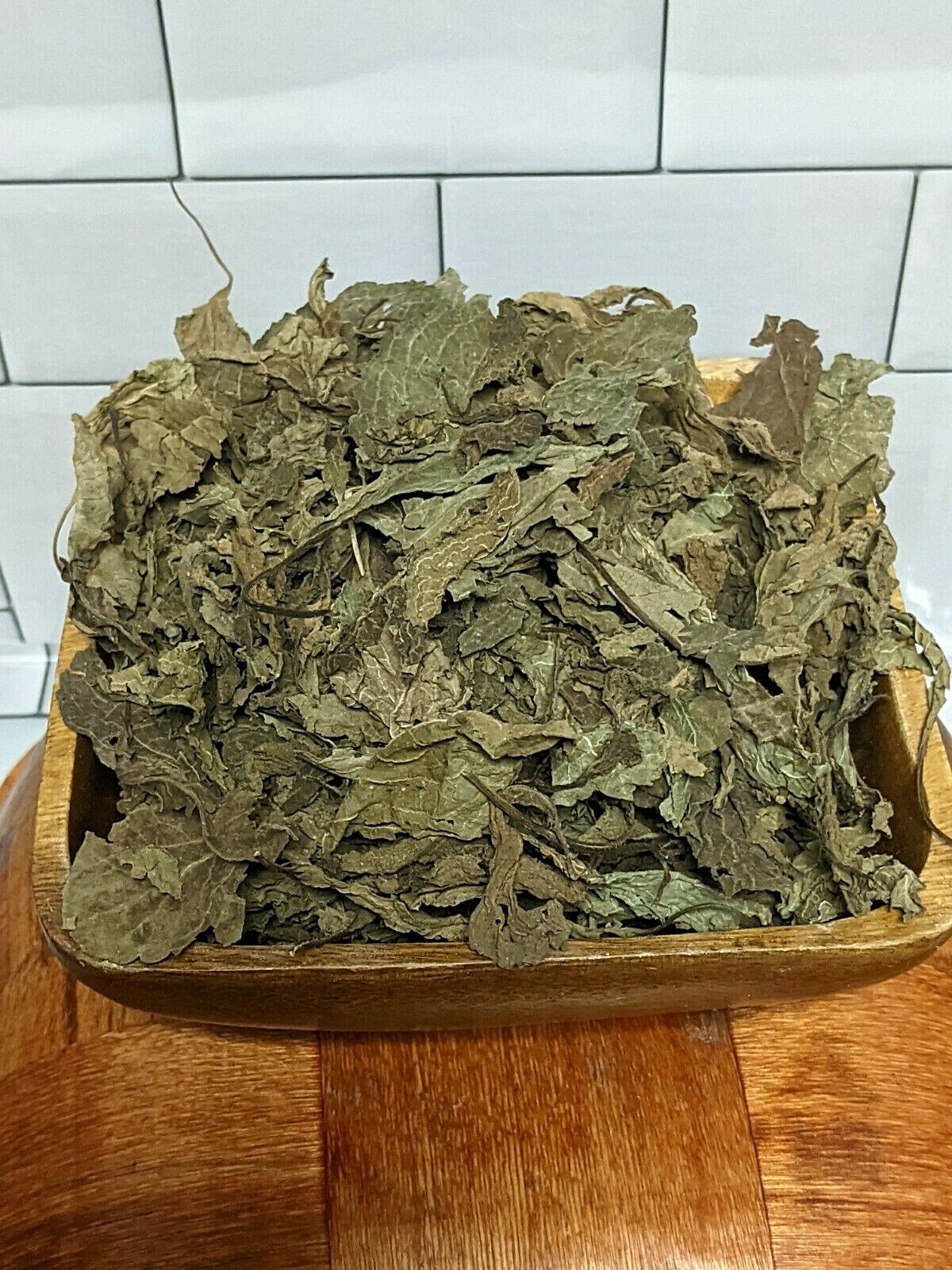 Dry Clove Basil Leaves, African basil,Tchiayo, Ocimum gratissimum,Gambia Tea,