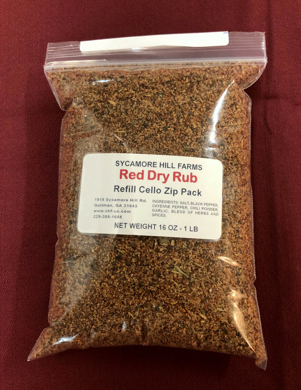 Dry Red Meat Rub & Southern Seasoning Combo – Each Bag 1 lb