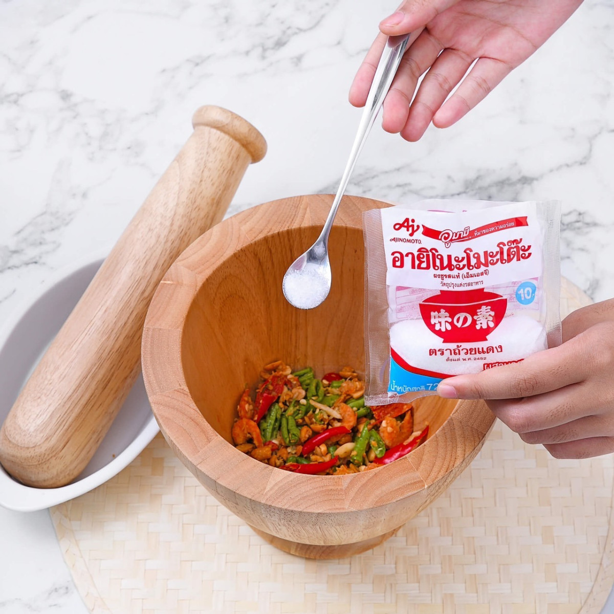 Ajinomoto MSG Monosodium Glutamate Umami Seasoning Red Cup 72g Thai x 10