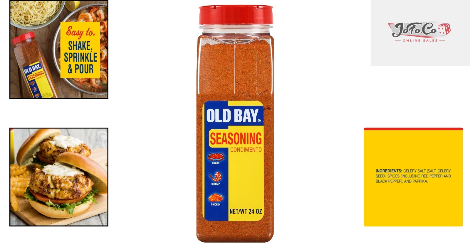 Celebrate New England Flavors with 24 Oz of All-Purpose Seafood Seasoning