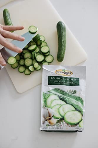 Quick Process Dill Pickle Mix – Easy Homemade Pickles, Traditional Flavor, 6.5 o