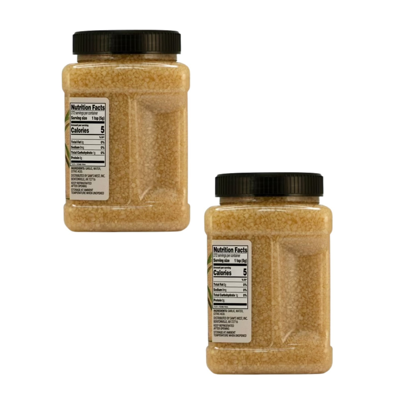 2 PACK – Member’s Mark Minced Garlic, ( 48 oz Each)