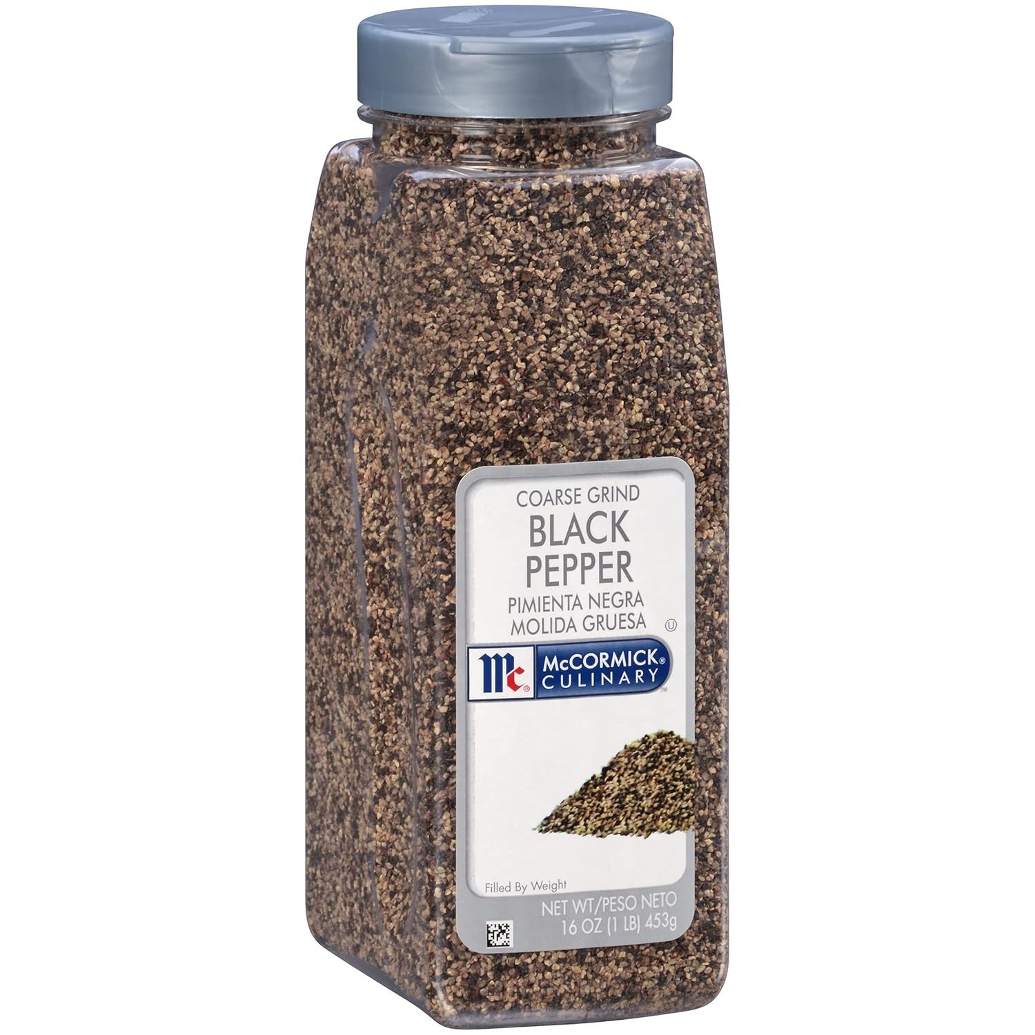 McCormick Culinary Coarse Grind Black Pepper, 16 oz – One 16 Ounce Container of