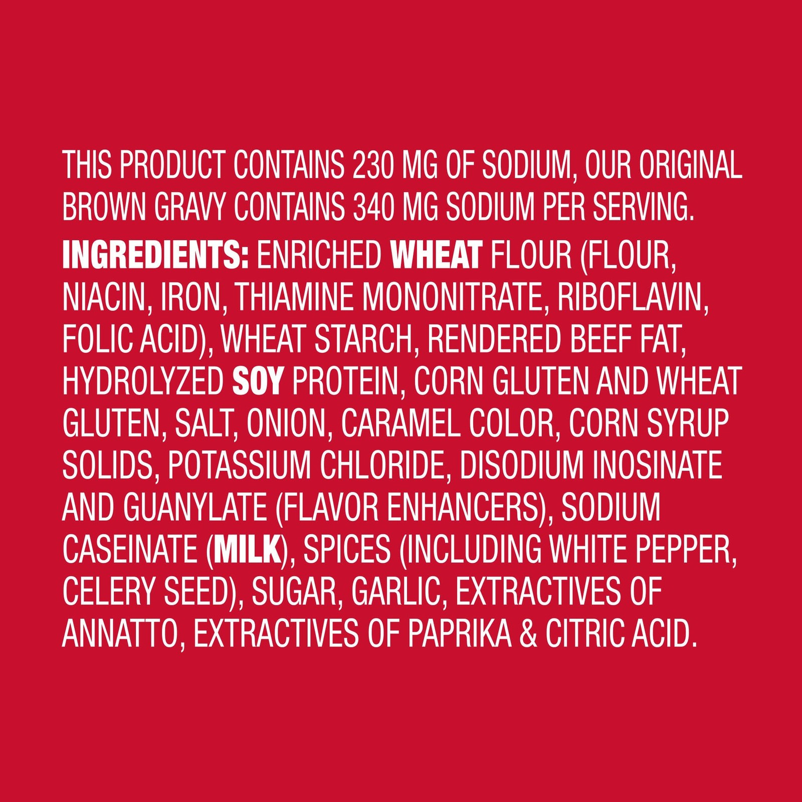 McCormick 30% Less Sodium Brown Gravy Mix, 0.87 oz (Pack of 12)