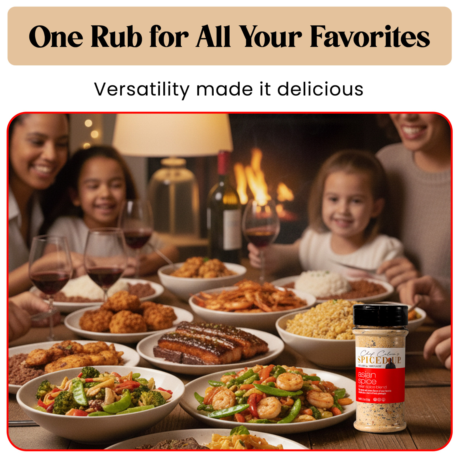 Italian & Asian BBQ Seasoning & Rubs for Beef, Salmon & Pork – Non-GMO – Kosher