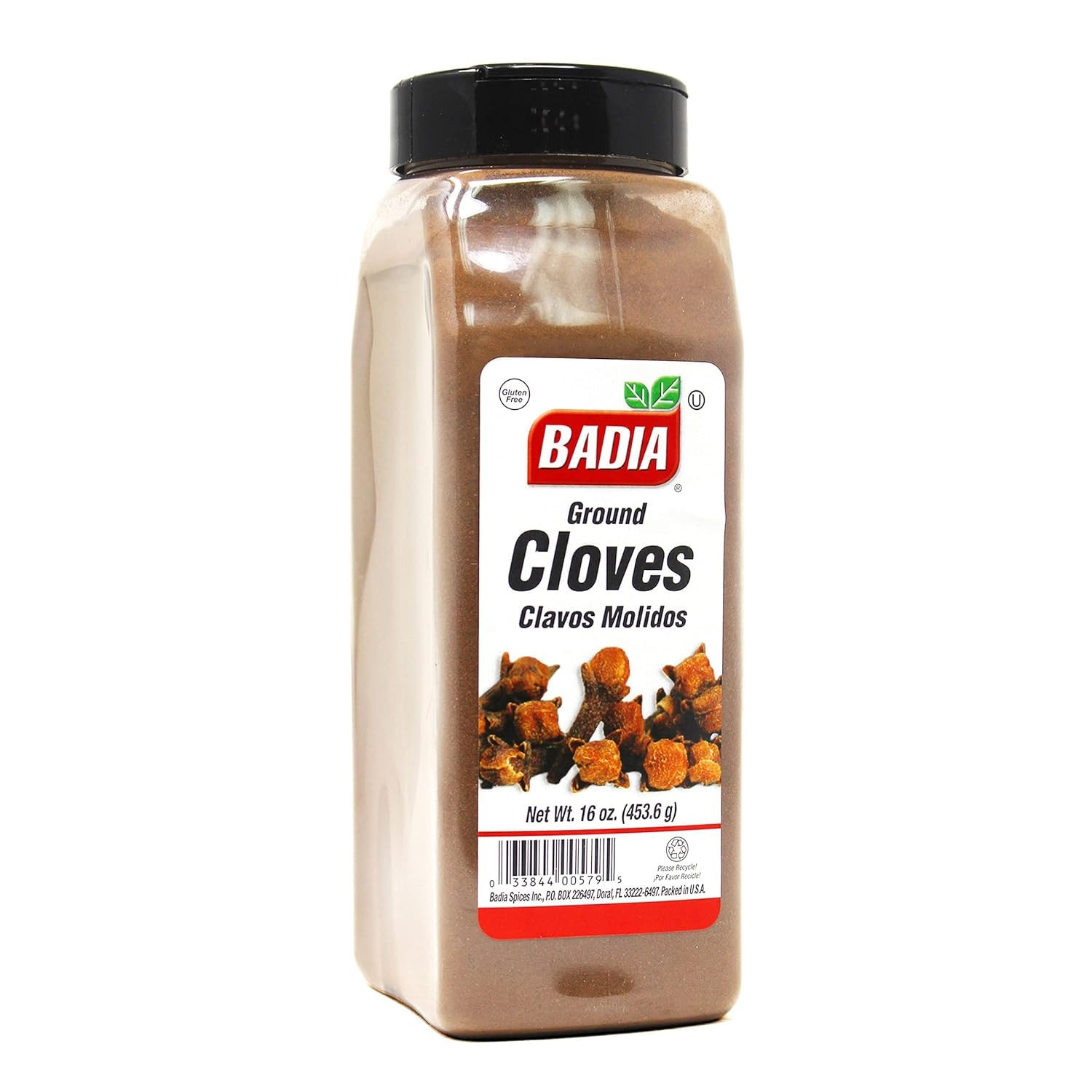 Badia Ground Cloves, 16 Oz – Premium Spice for Baking, Cooking & Beverages, Warm