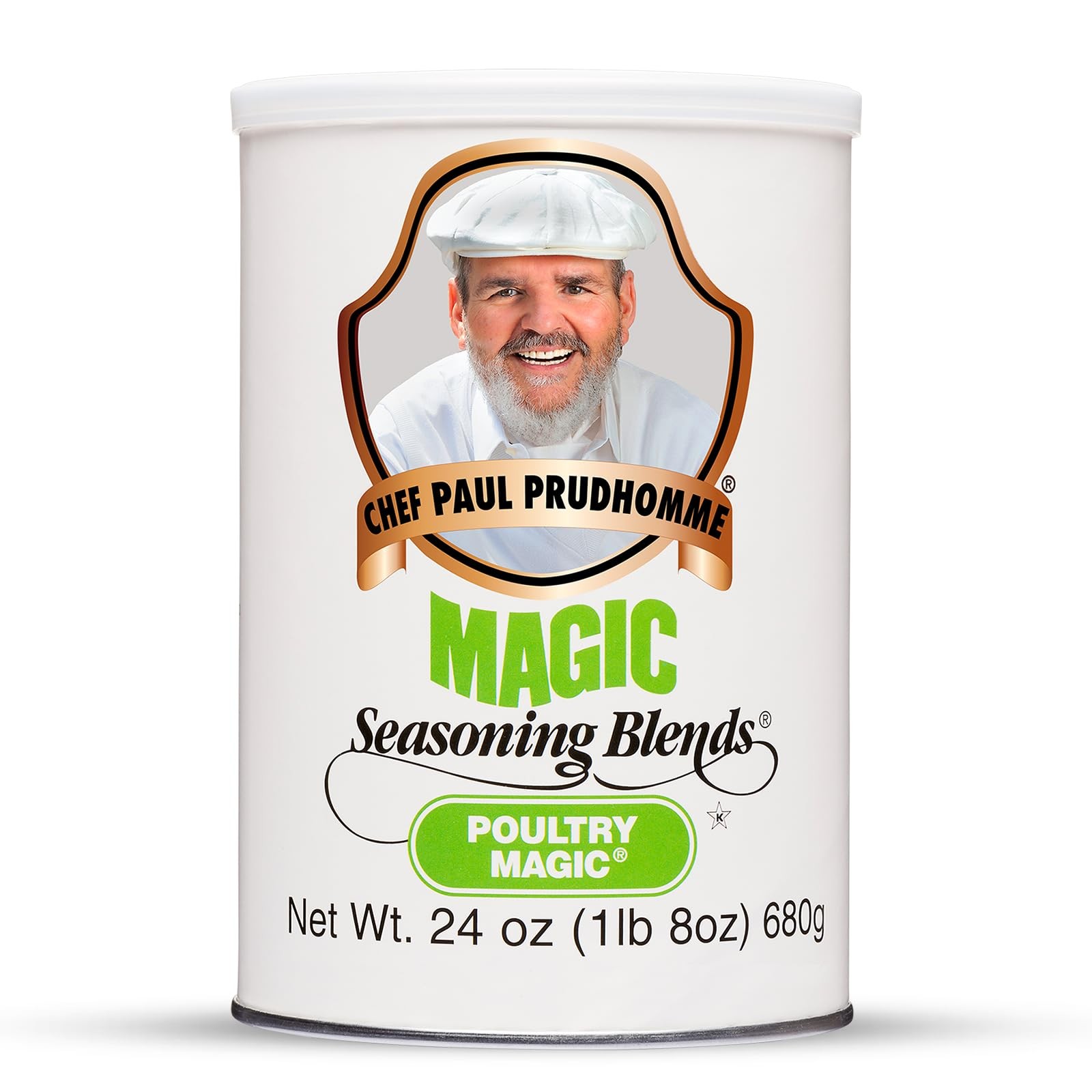 Chef Paul Prudhomme’s Magic Seasoning Blends ~ Poultry Magic, 24-Ounce Canister