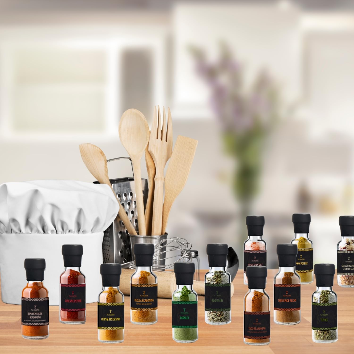 Spice Gift Set -24 Gourmet Spices For Cooking, Grilling, 10 Ounce (Pack of 1)