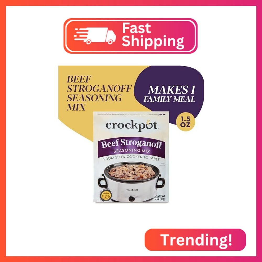 Crock-Pot Beef Stroganoff Seasoning Mix, 1.5 Ounce