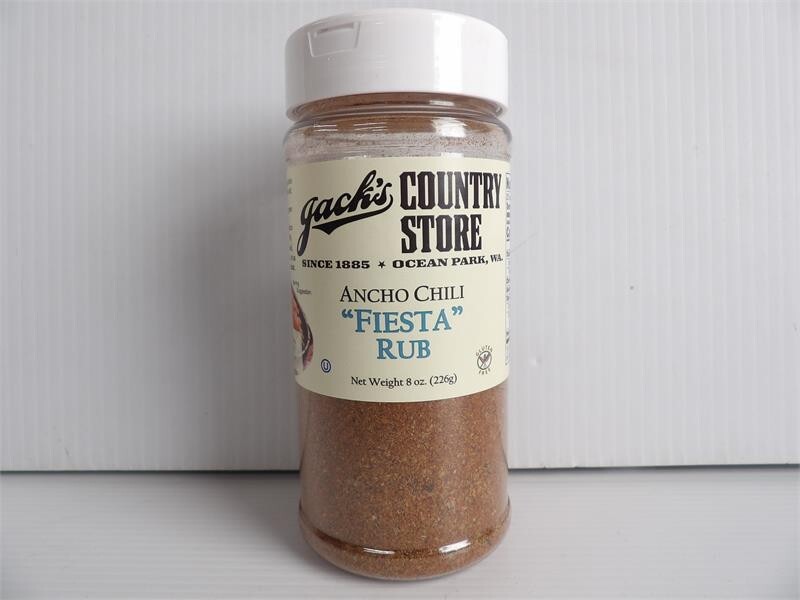 Jack’s Ancho Chili “Fiesta” Rub, 8 oz.
