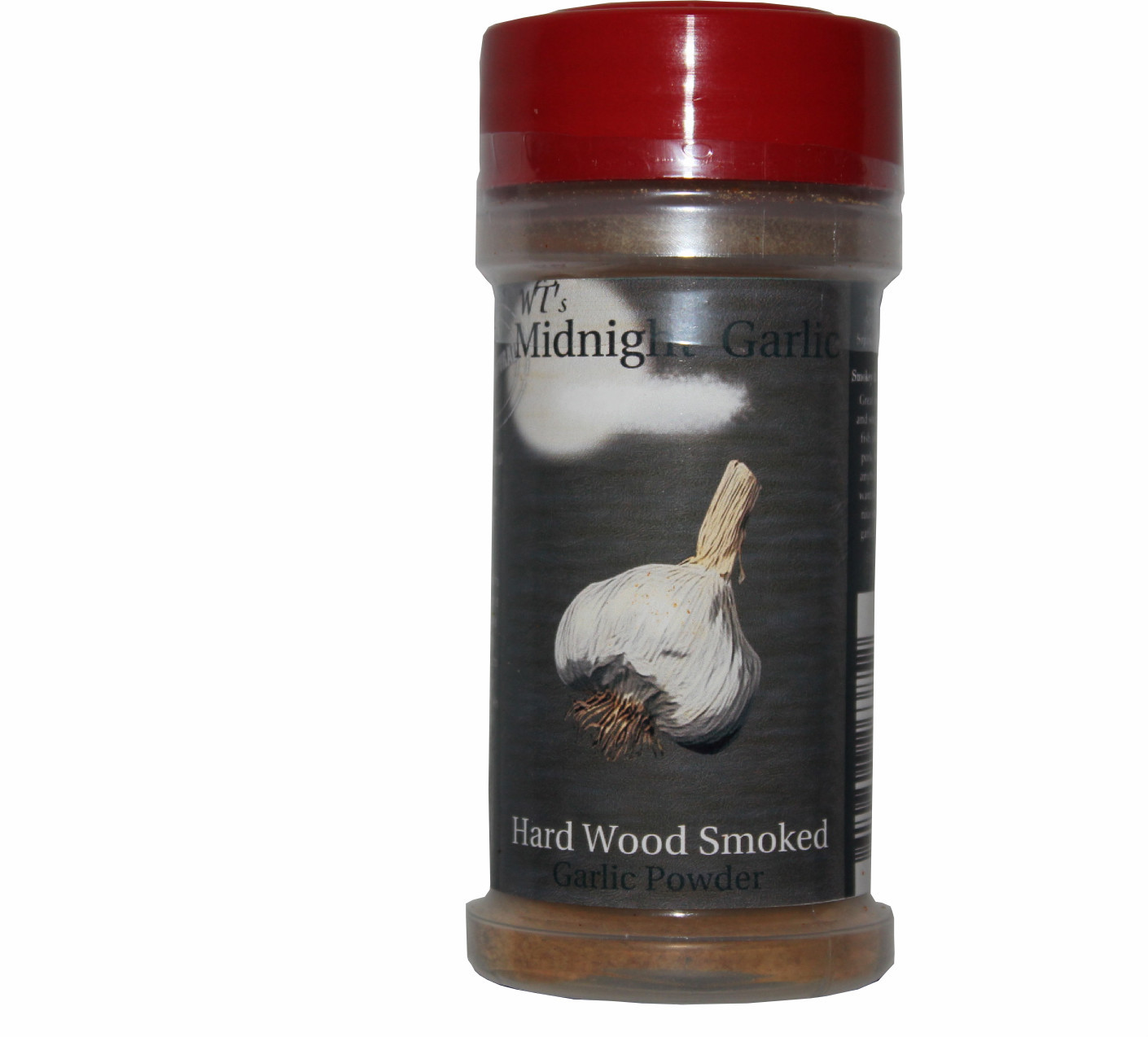 Smoked Garlic Powder WT’s Midnight Garlic Seasoning Spice All Natural 2 oz.