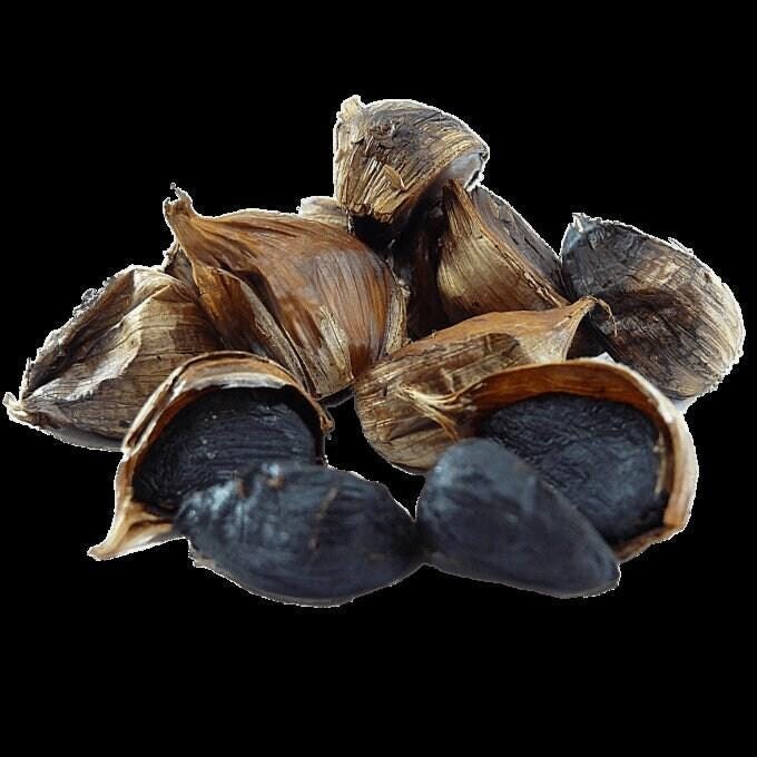 Black Garlic 1/2 LB from US. Organic Great for Immune System Vacuum Sealed