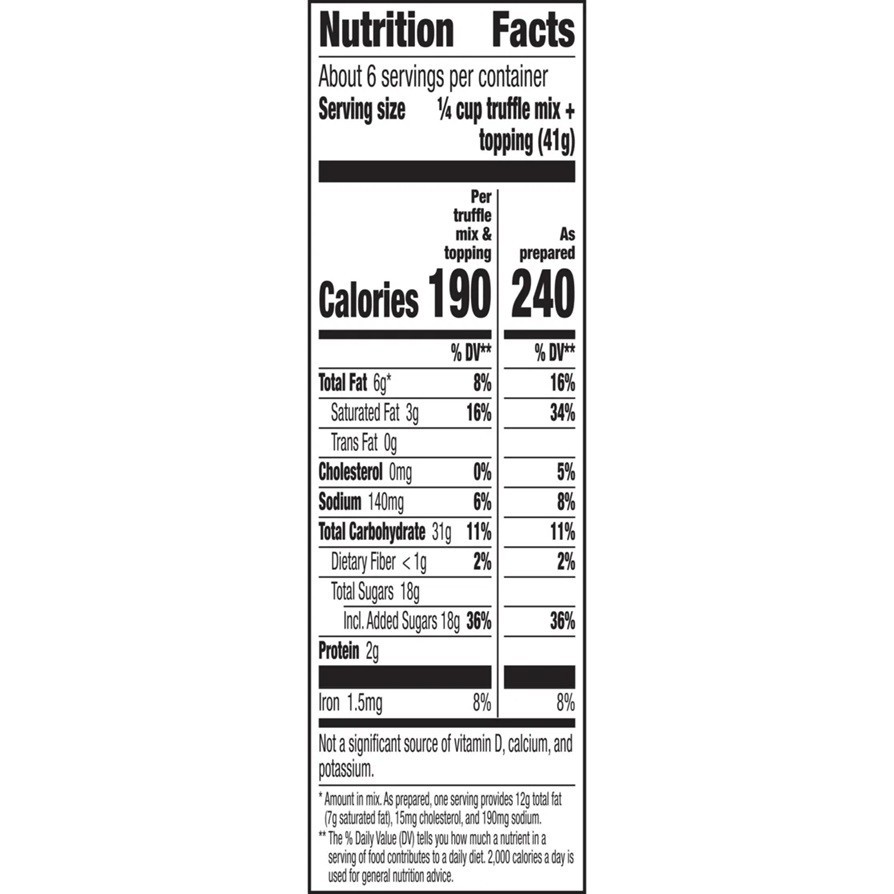 Betty Crocker Oreo Truffles Mix Oreo Pieces 8.6 Oz. Makes 6 (2 Pack) FEB 2026