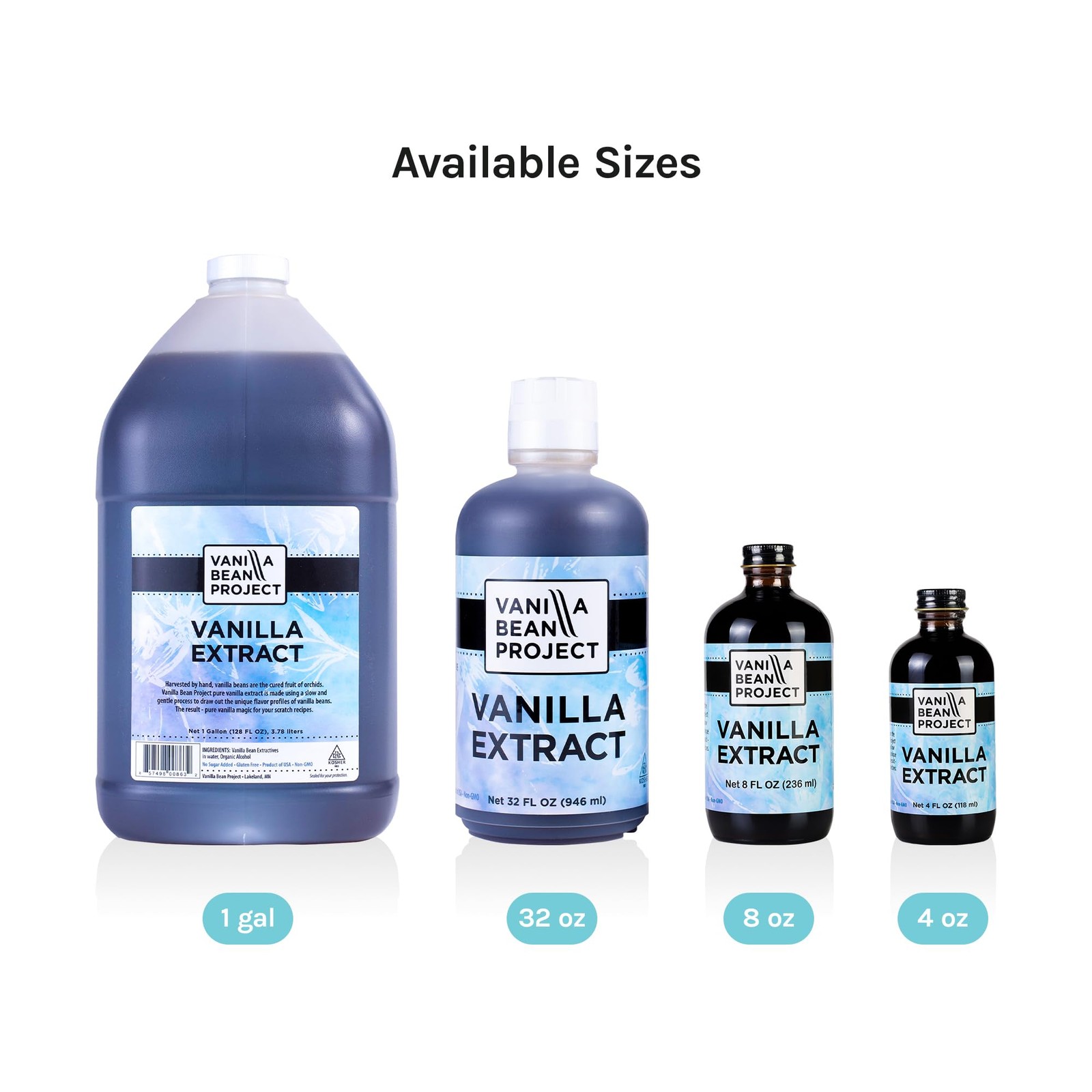 Pure Vanilla Extract | Cooking and Baking Necessity | | 8 Ounce