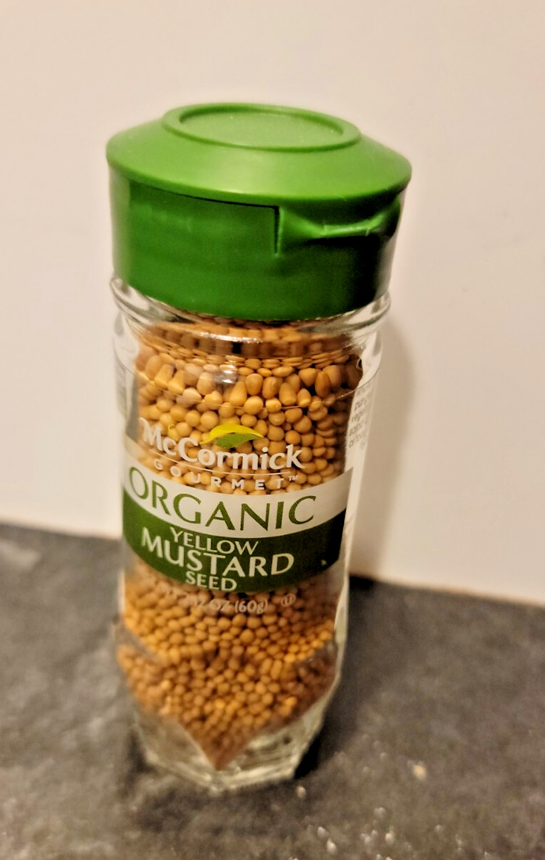 McCormick Gourmet Organic Yellow Mustard Seed, 2.12 oz (18)