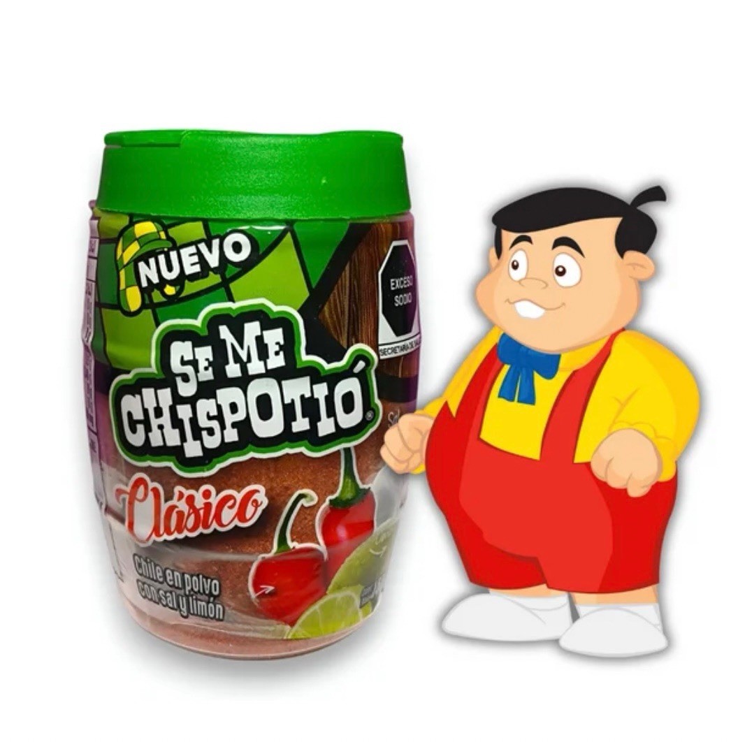 3X SE ME CHISPOTIO 🇲🇽 EL CHAVO Fruit Seasoning Chili Powder Salt & Lemon