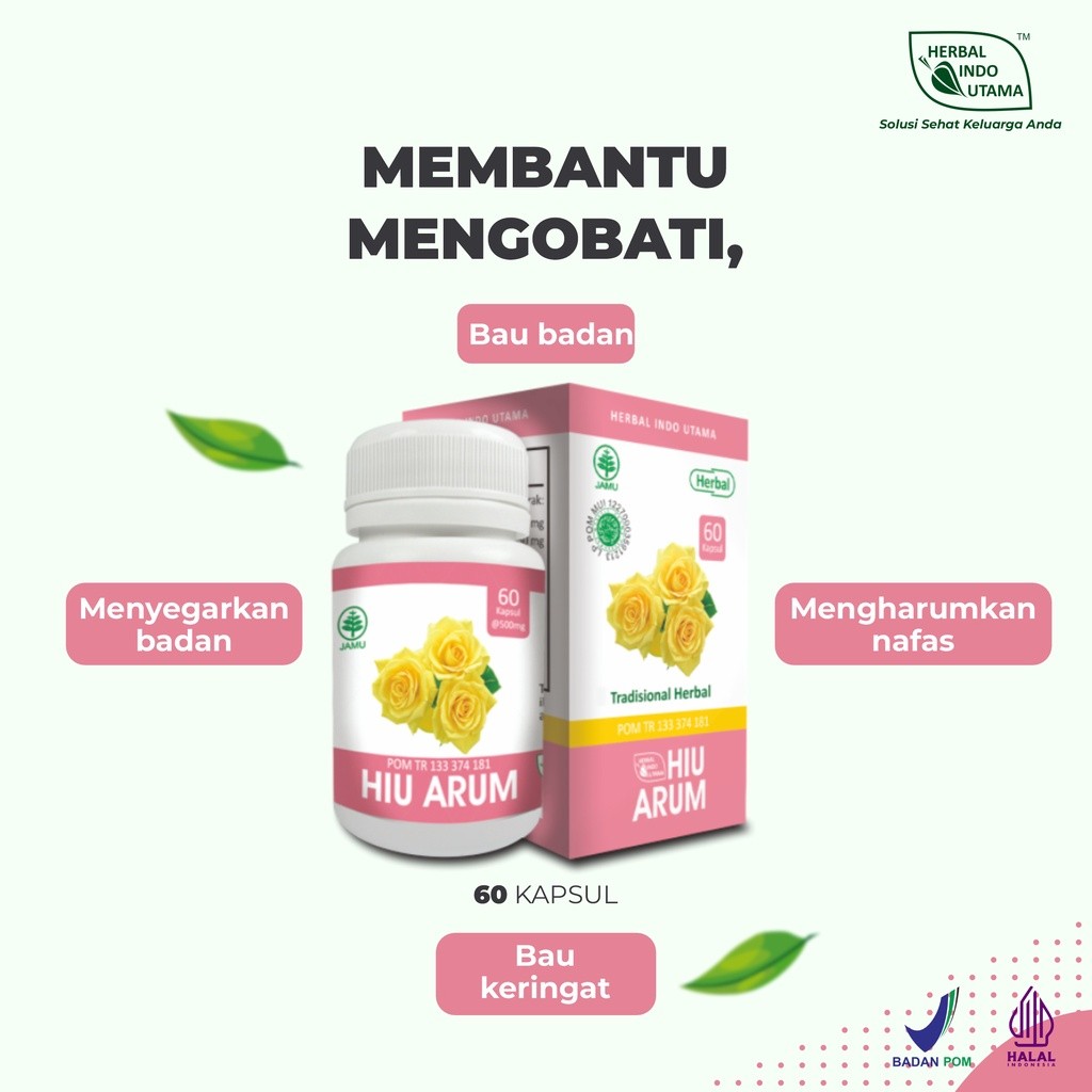 Herbal body care capsules 60 capsules refreshing botanical blend daily