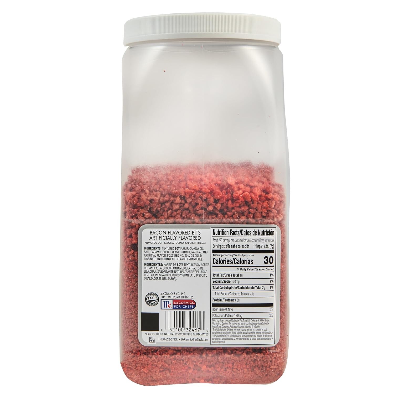 Delicious 3.5 lb Imitation Bacon Bits – Perfect Meat Alternative for any Dish