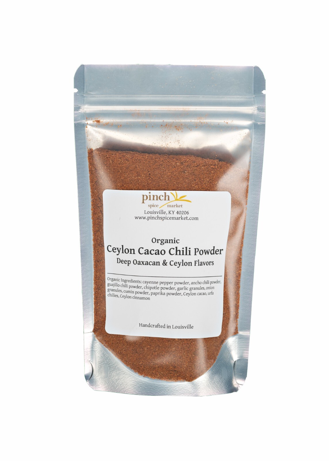 Ceylon Cacao Chili Powder | Salt-Free, Rich Chili Spice