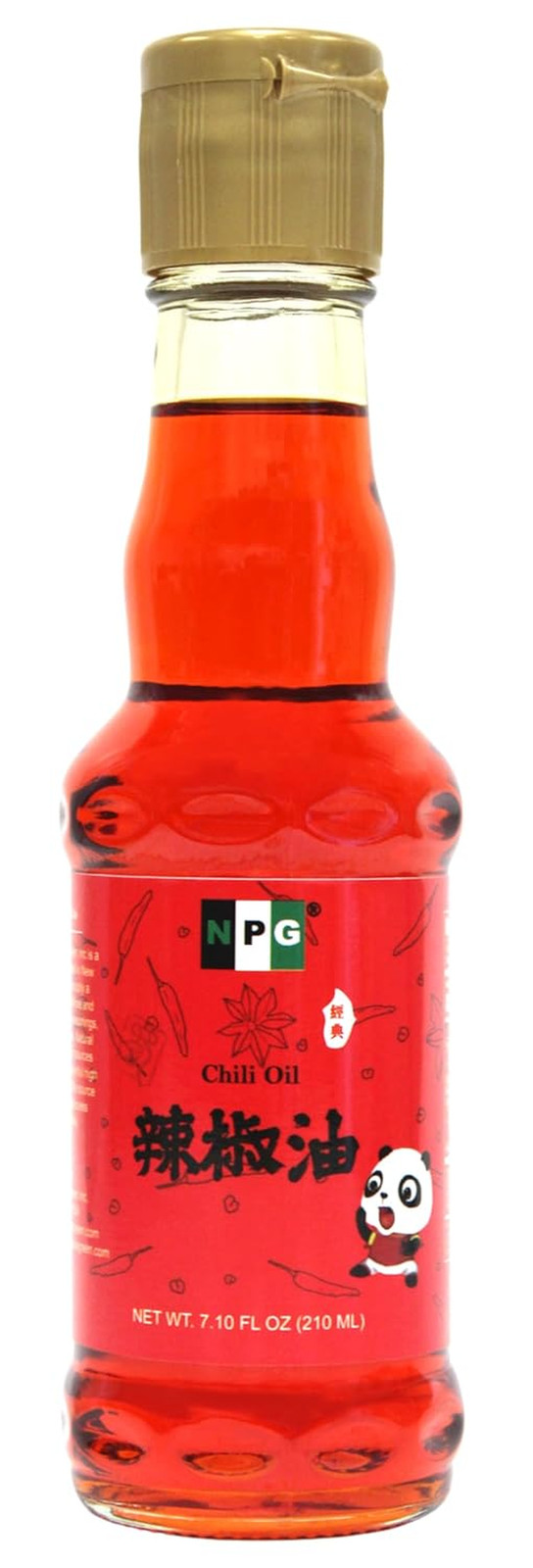 NPG Szechuan Chili Oil 7.1 Fl Oz, Infused Chili Pepper Oil, Mild Spicy Sichuan C