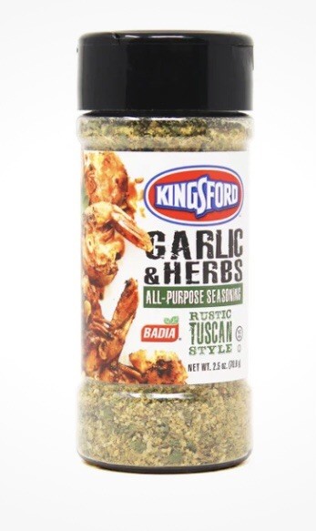 Kingsford Garlic & Herb All-Purpose Seasoning, 2.5 oz. Free Shipping.