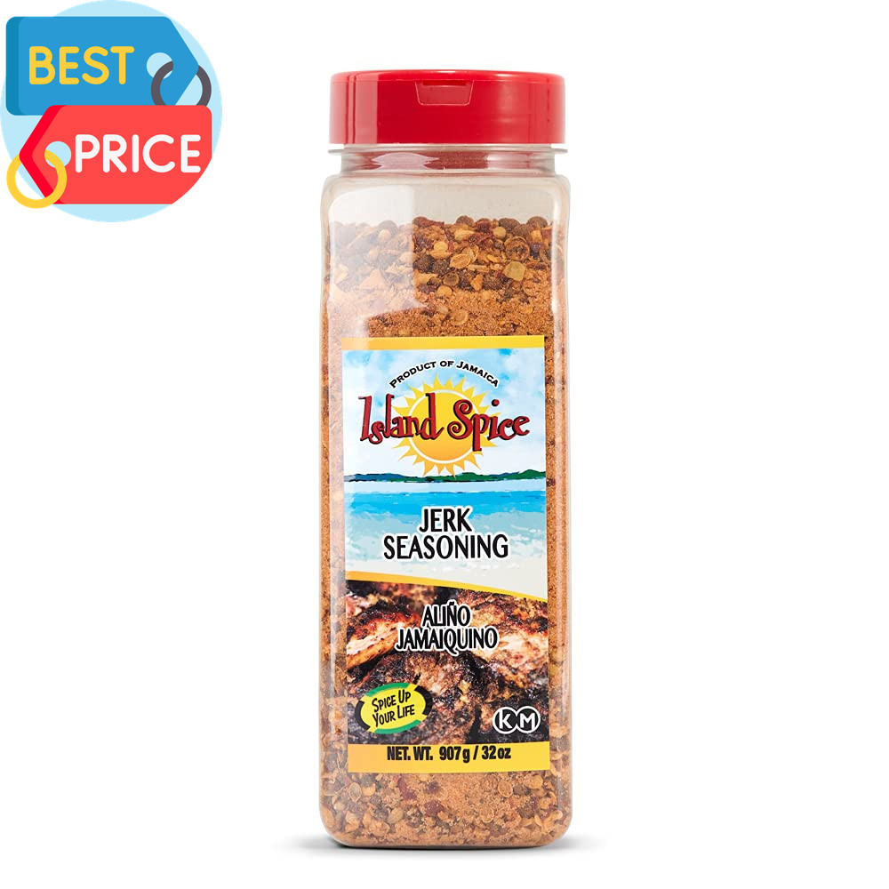 Jerk Seasoning 32 Ounces – Gluten-Free Vegan-Friendly Dry Rub with Real Jamaican