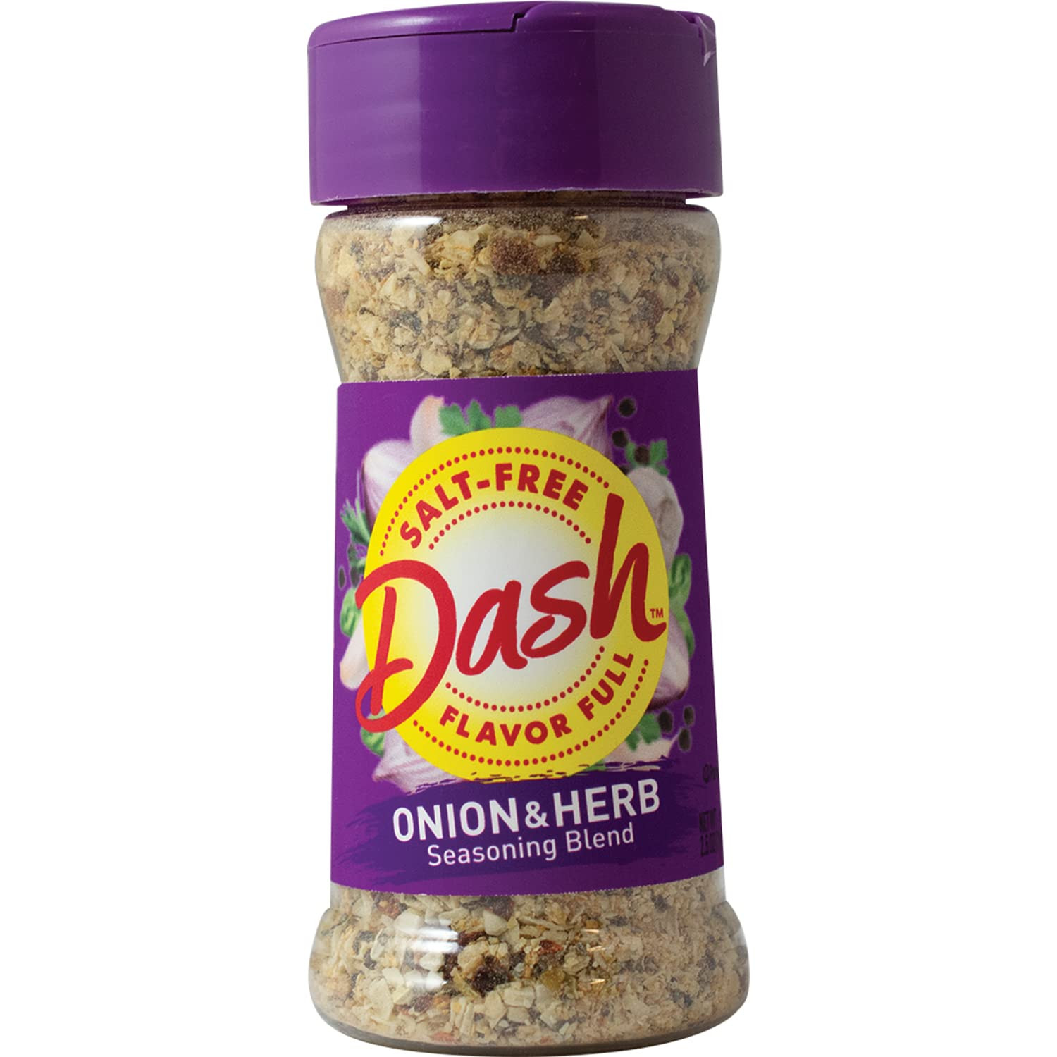 Dash Salt-Free Seasoning Blend, Tomato, Basil and Garlic, 2 Ounce (Pack of 8)