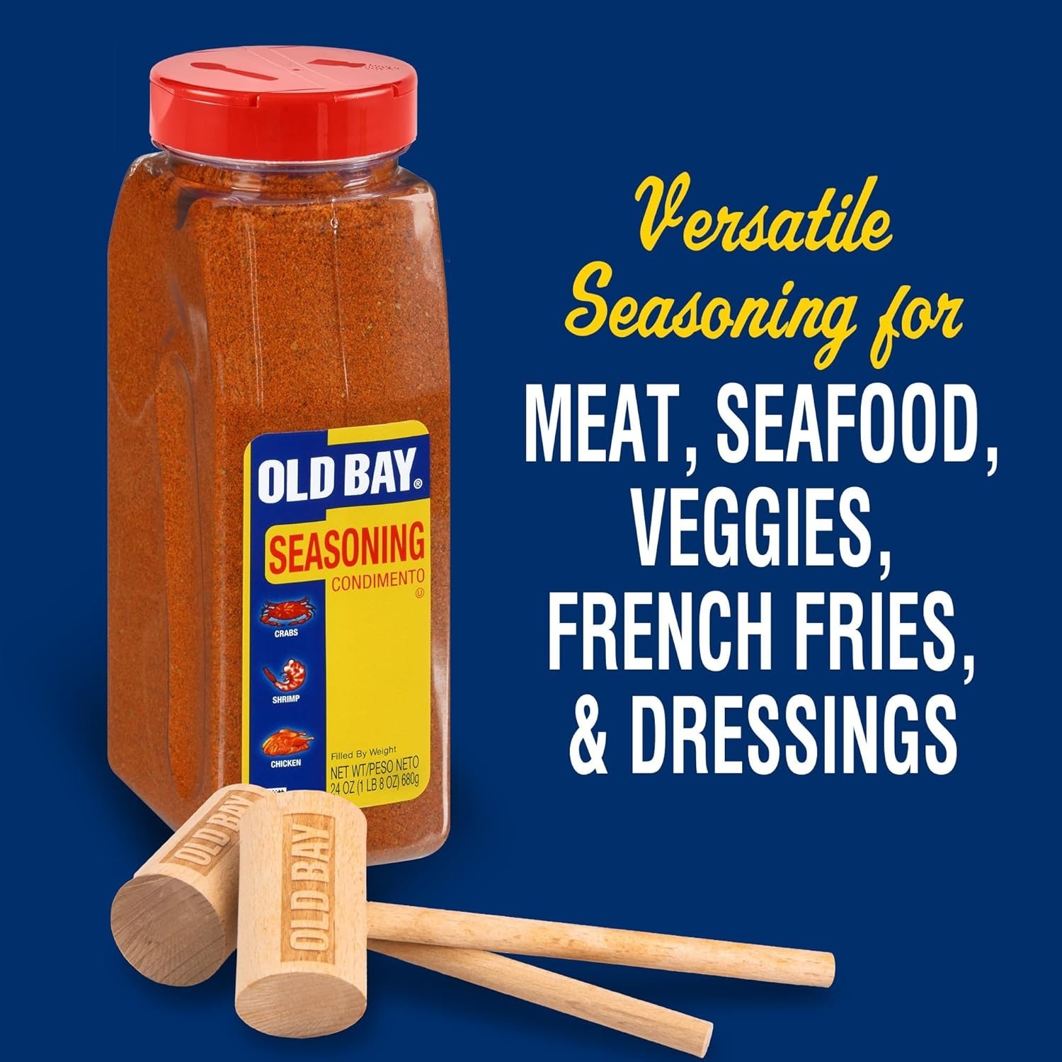 Versatile 24 oz Seasoning – Ideal for Poultry, Fries, Snacks & Enhancing Dishes