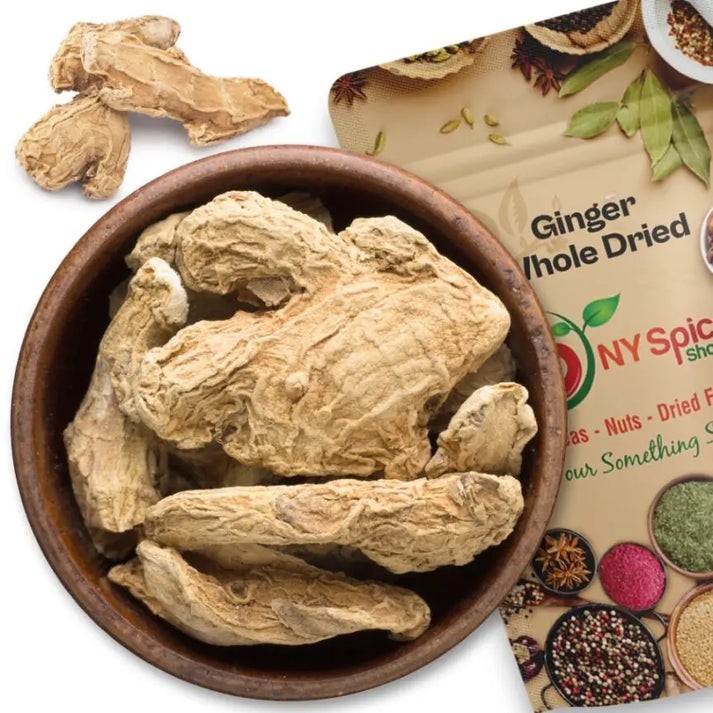 Ginger Root (Rhizome), Ginger Whole Dried – Premium Quality by NY Spice
