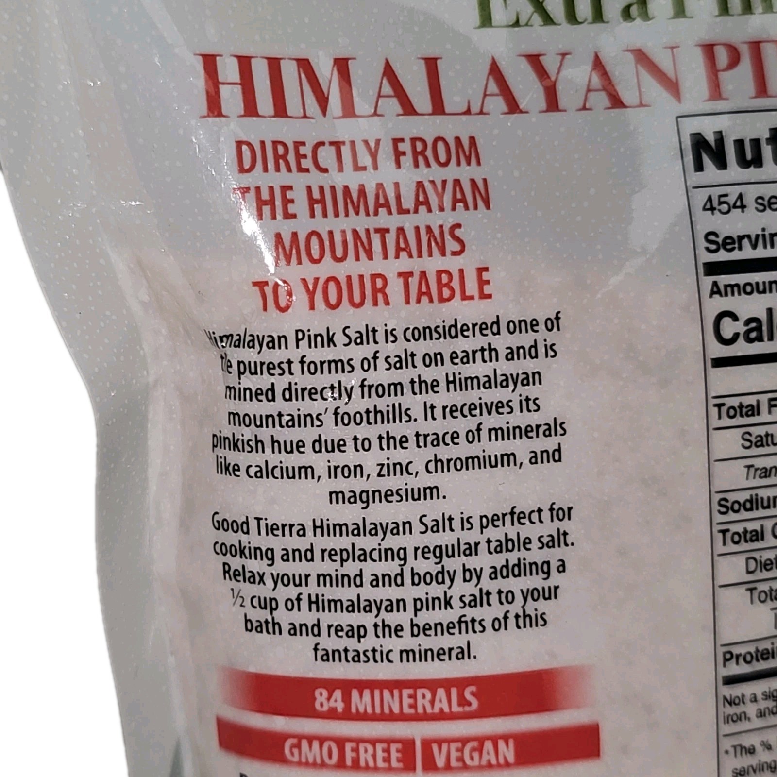 Himalayan Pink Salt 2 Pack Extra Fine Mineral Rich Gourmet Cooking Good Tierra