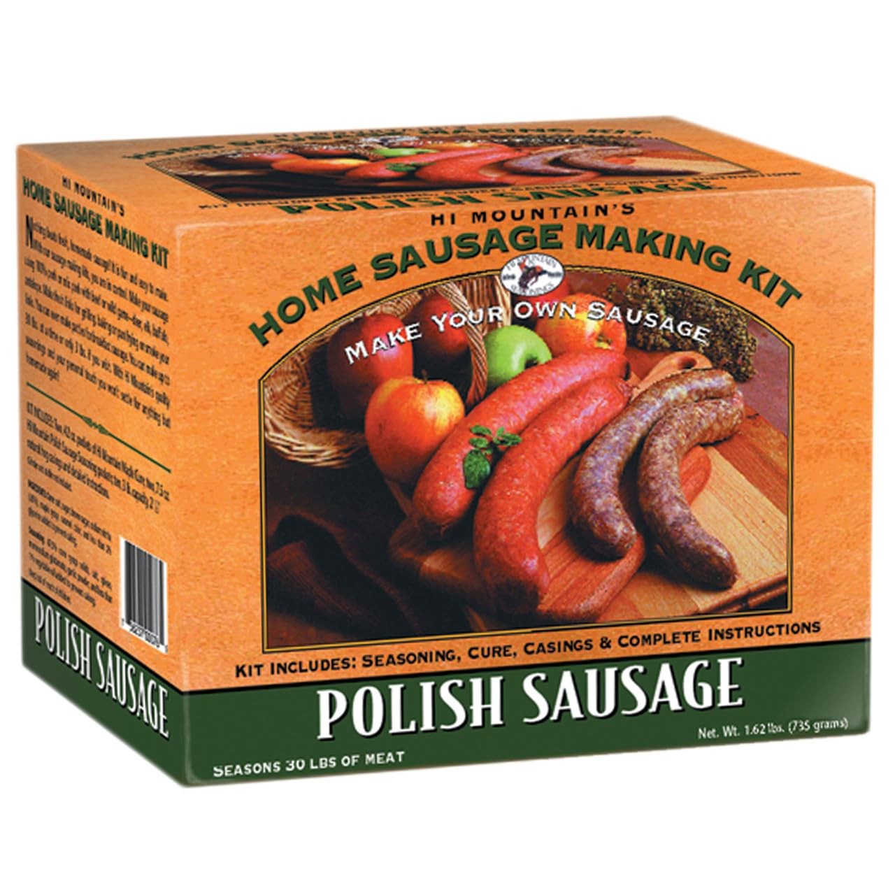 Hi Mountain Seasonings ǀ POLISH Sausage Making Kit ǀ Includes Sausage…