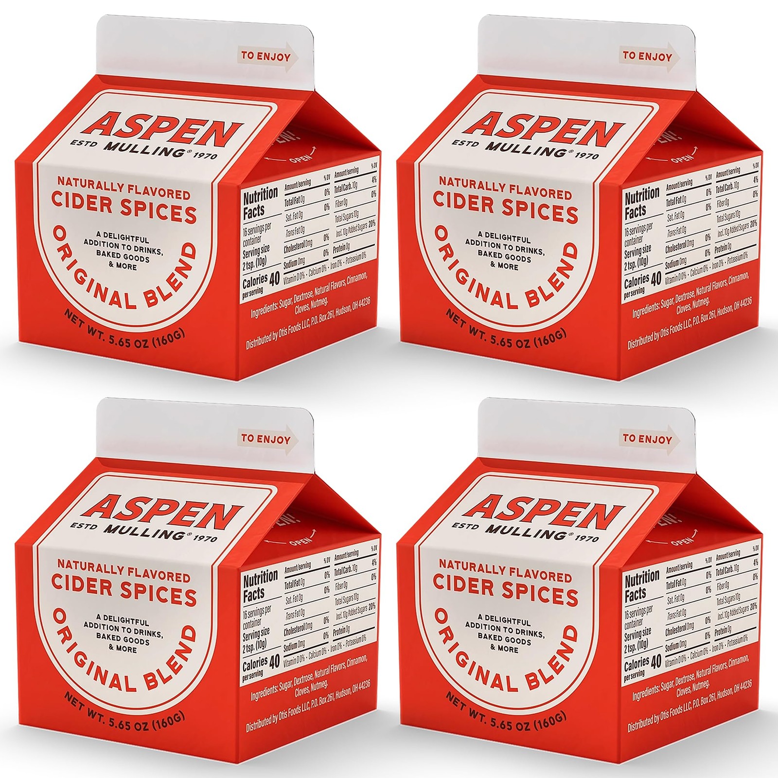 Aspen Mulling Cider Spices Original Blend. Cinnamon, Nutmeg, & Clove. Holiday…
