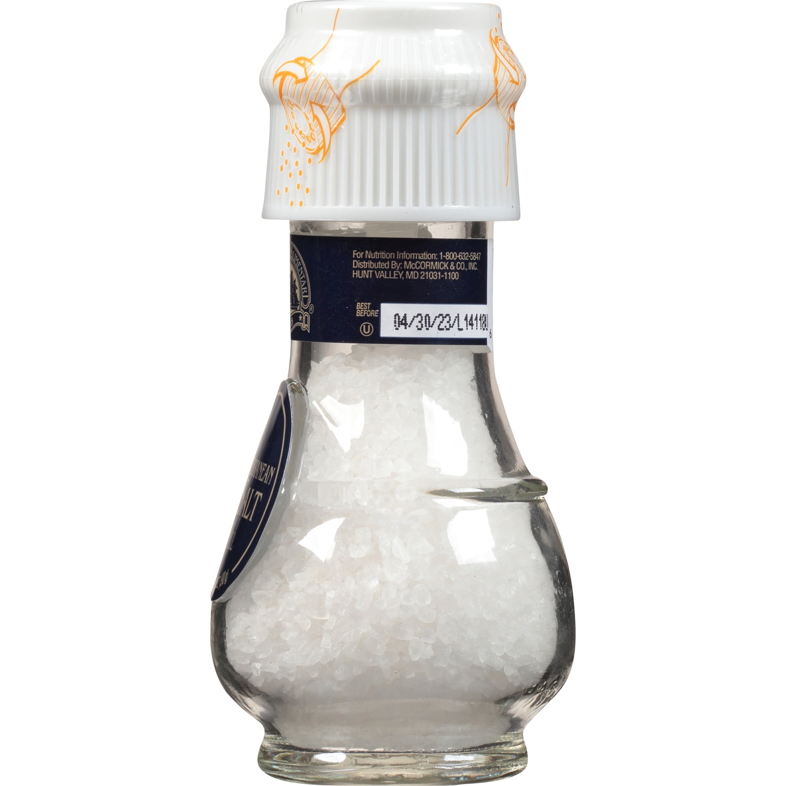 Drogheria & Alimentari All Natural Spice Grinder Mediterranean Salt, 3.17 Ounce