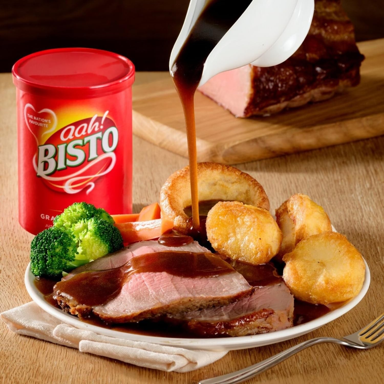 Gravy Granules – Beef & Chicken Flavors, Imported from the UK – Classic Smoot…