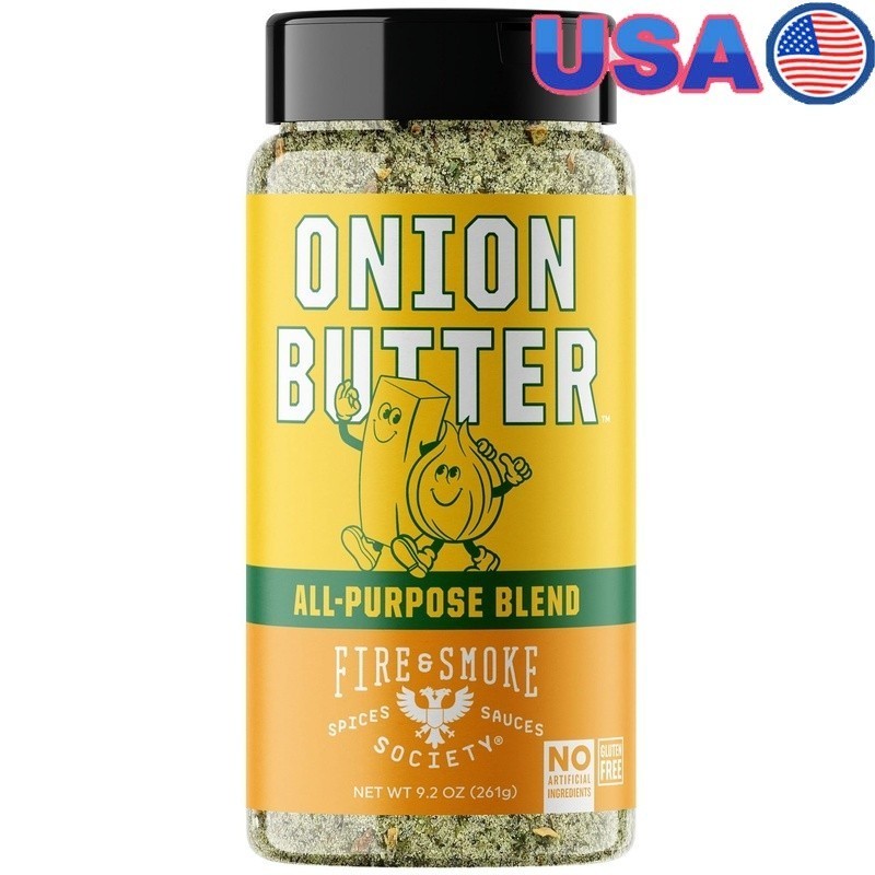 Versatile Onion Butter Seasoning Blend Grilling BBQ Meat Rubs & Cooking New