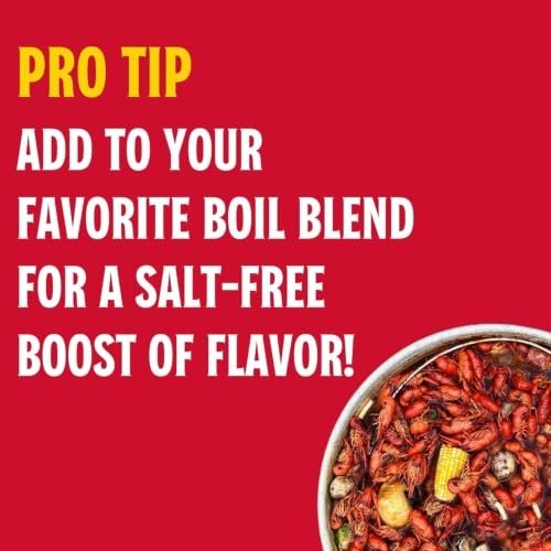 Louisiana Fish Fry Garlic Seasoning Blend Salt Free 8 oz Pack of 12