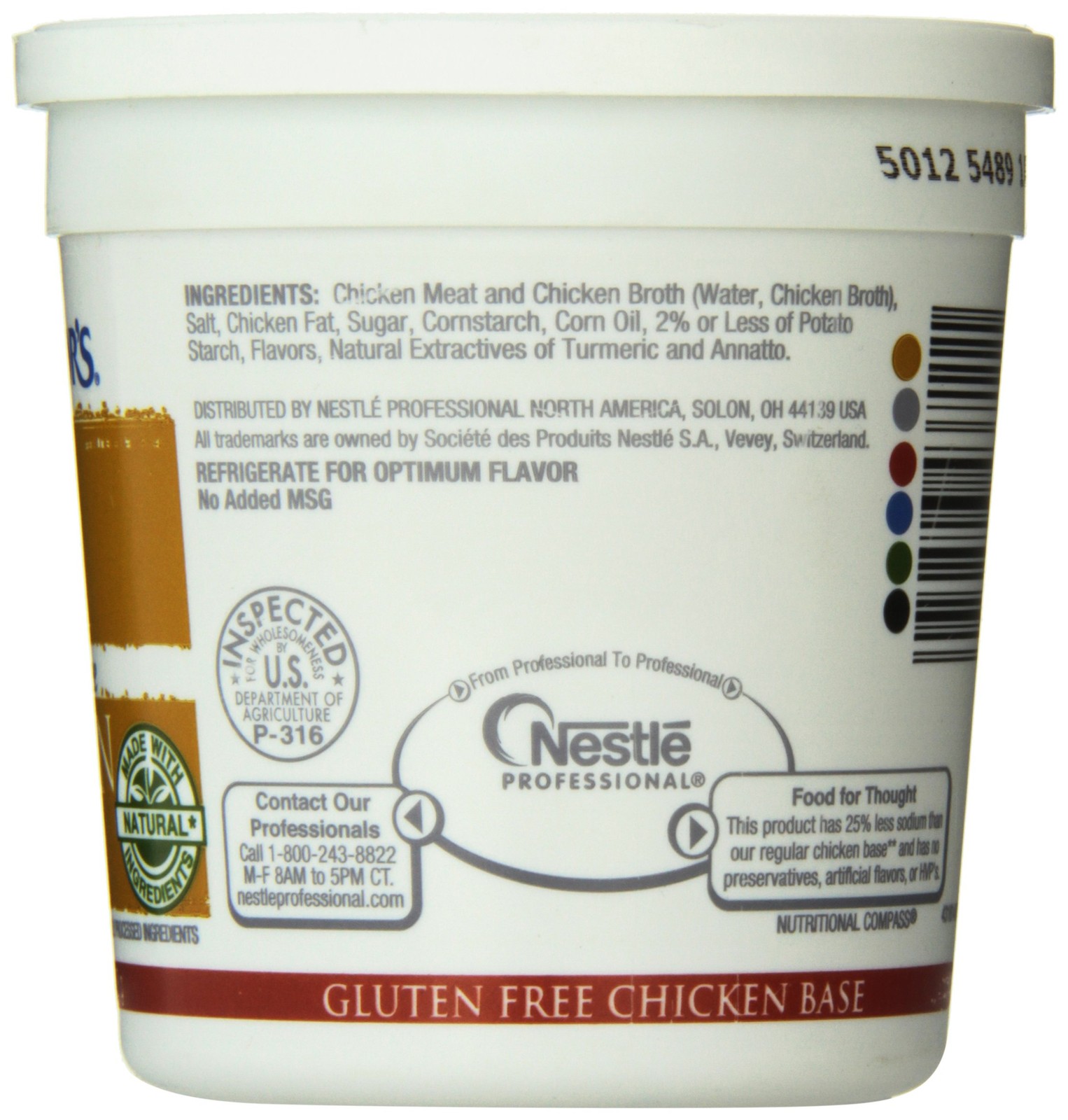Gluten Free Chicken Base Made with Natural Ingredients, 16 Ounce