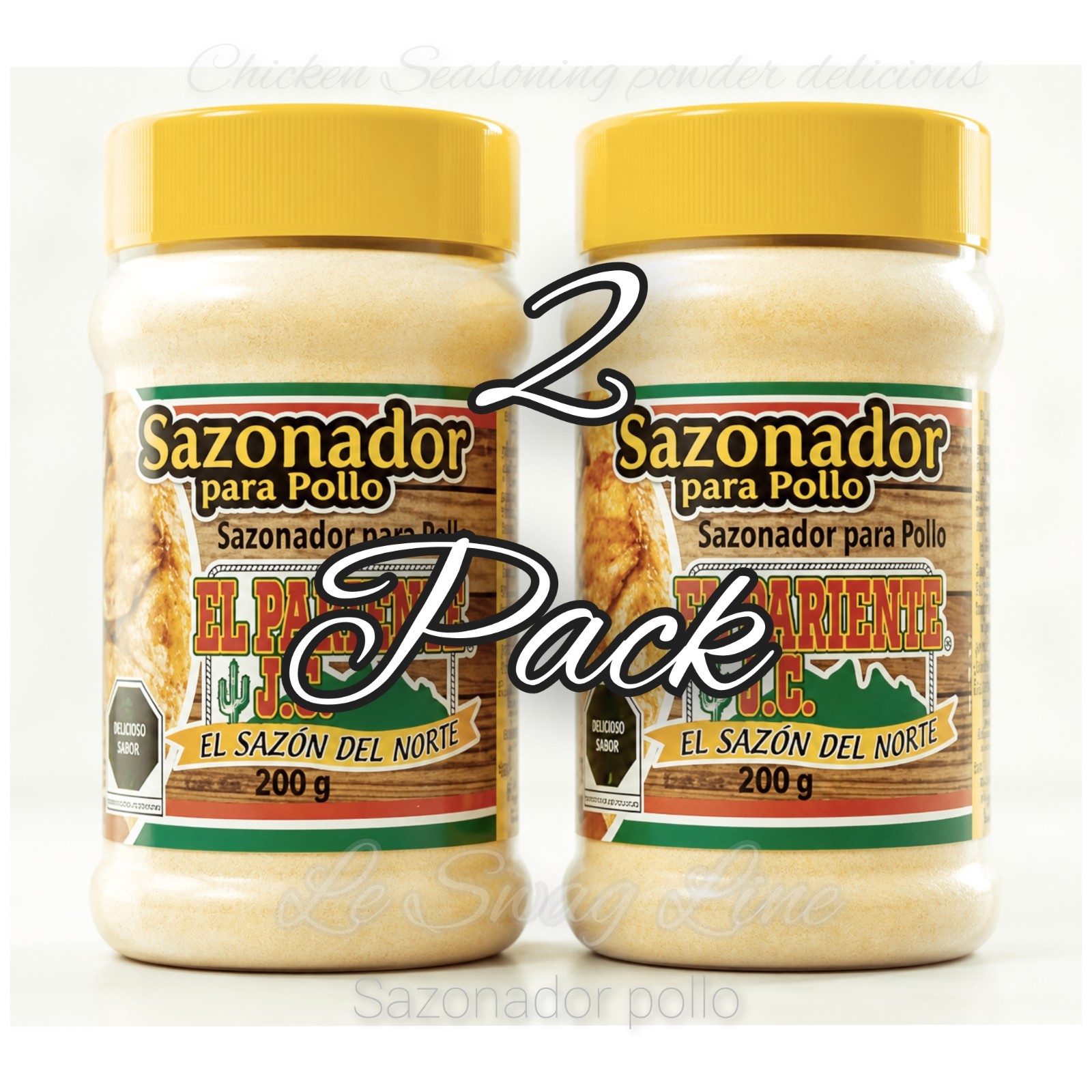 2x El Pariente Chicken Seasoning 7oz Each Sazonador Para Pollo BBQ🔥 2 PACK!