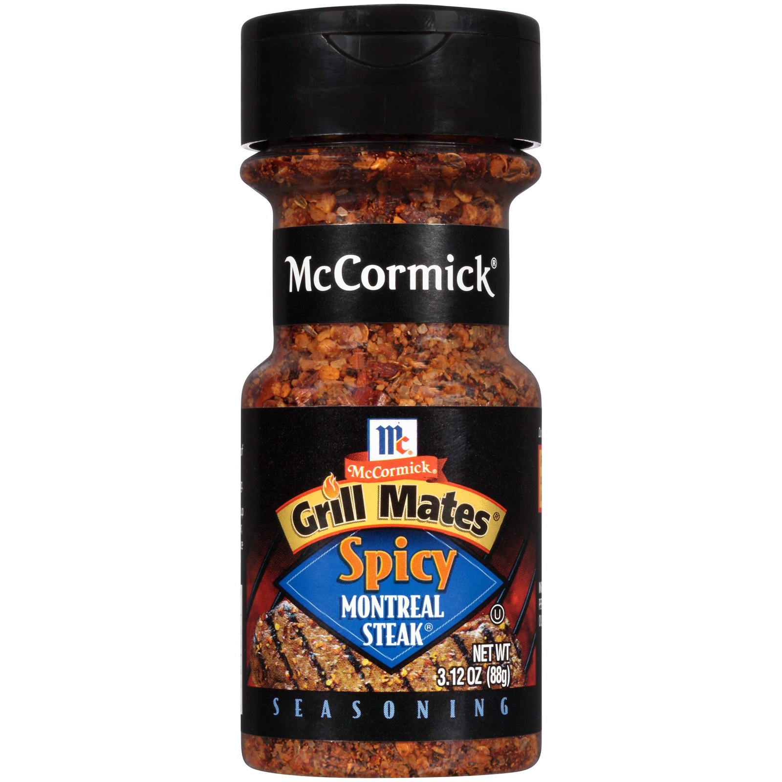 McCormick Grill Mates Spicy Montreal Steak, 3.12 oz, 2 Ounce (Pack of 2)