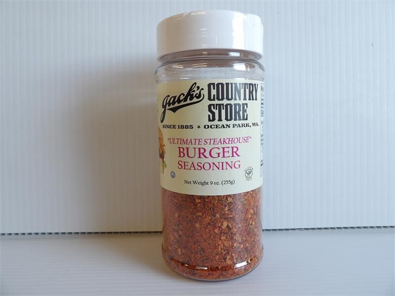 Jack’s “Ultimate Steakhouse” Burger Seasoning, 9 oz.