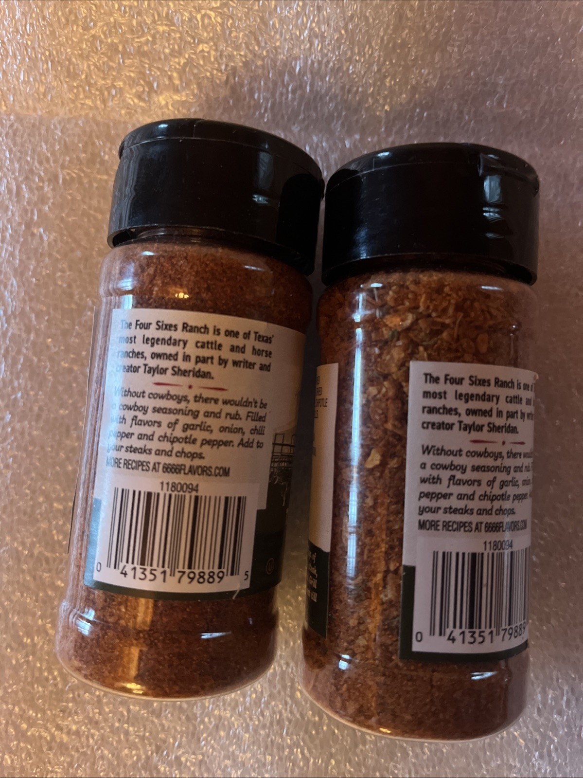 Four Sixes Taylor Sheridan’s Original Cowboy Seasoned Blend Rub 2 Pk 3.3oz per