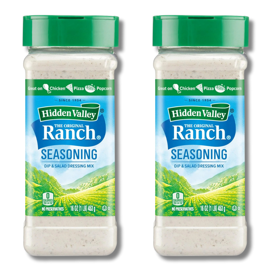 Hidden Valley Original Ranch Salad Dressing & Seasoning Mix 2 Pack (16 oz Each)
